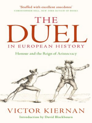 cover image of The Duel in European History